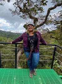 Travel agent Charlotte in Costa Rica