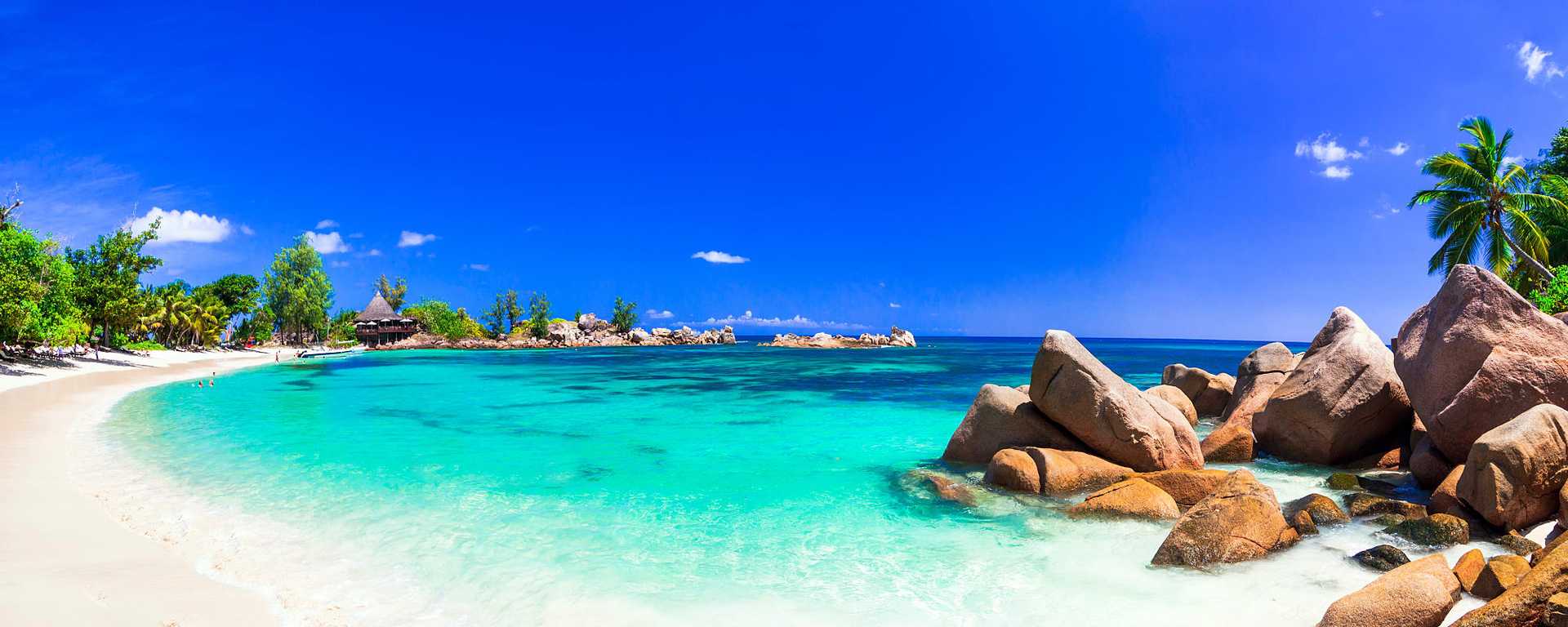 Praslin Island in the Seychelles