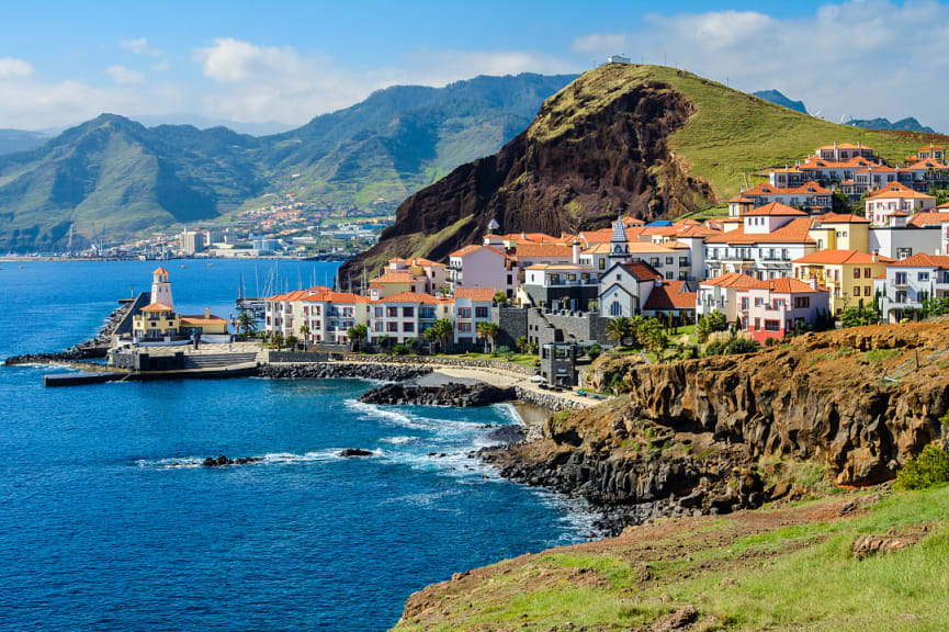 Marina da Quinta Grande on Madeira Island, Portugal