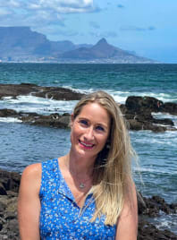 Travel agent Natalie in South Africa