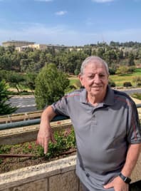 Travel agent Shapiro in Israel