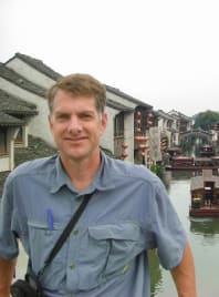 Travel agent Ambrose in China