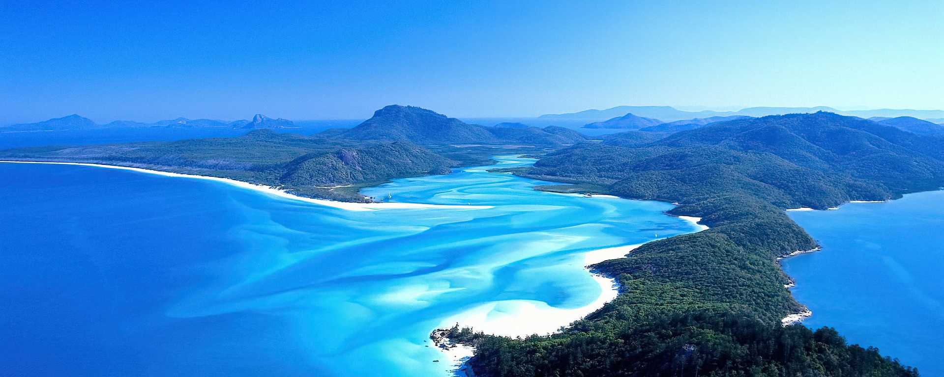 Whitsunday Islands in Australia. Photo courtesy of Tourism Australia