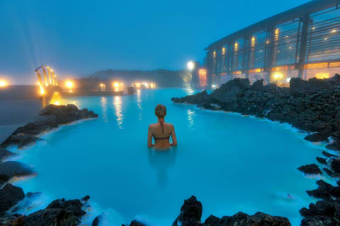 The Blue Lagoon in Western Iceland