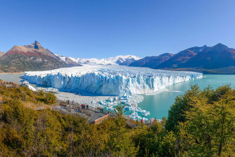 Perito Moreno Glacier in Los Glaciares National Park in Argentine Patagonia