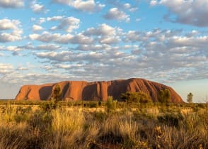 Ayers Rock, or Uluru, which in Aboriginal language means sacred